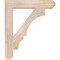 Ekena Millwork Balboa Craftsman Smooth Bracket, Douglas Fir, 3 1/2"W x 22"D x 26"H BKT04X22X26BOA04SDF - alternate 2